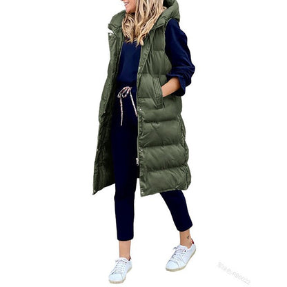 LP | Gilet trapuntato con cappuccio Scaldacorpo