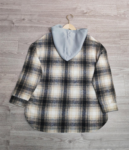 LP | Confortevole felpa patchwork a maniche lunghe