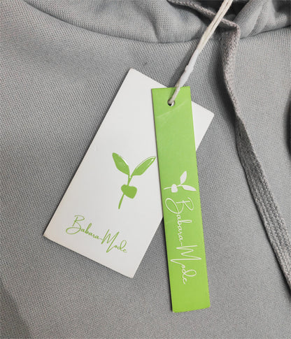 LP | Confortevole felpa patchwork a maniche lunghe