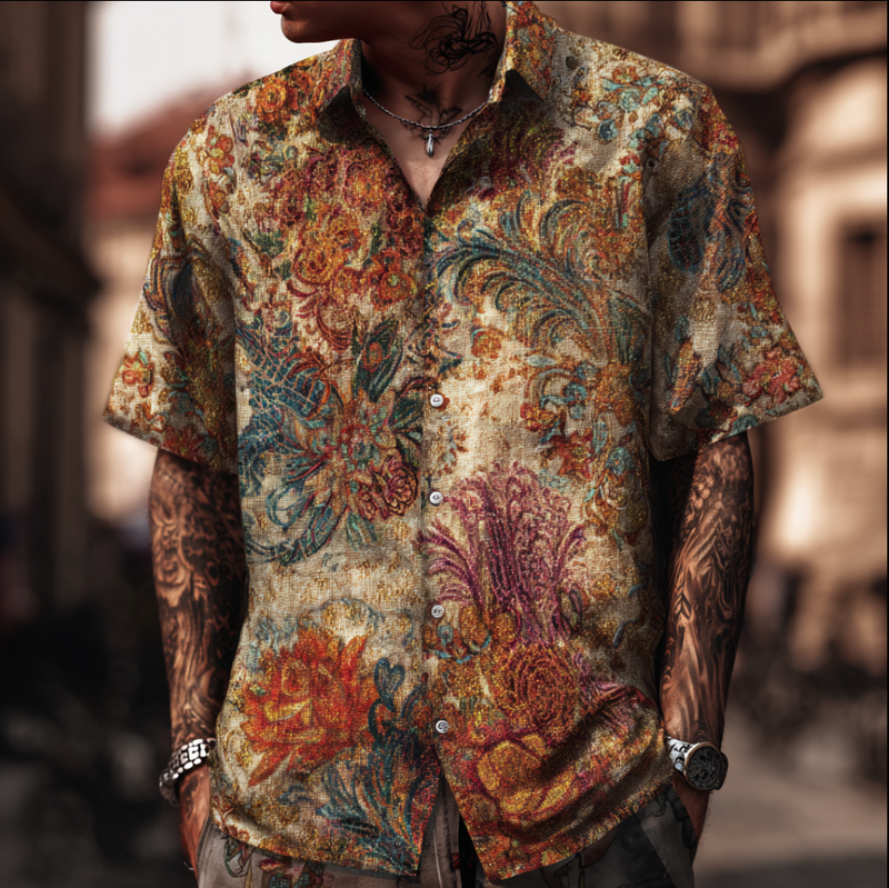 Camicia in stile vintage senza tempo