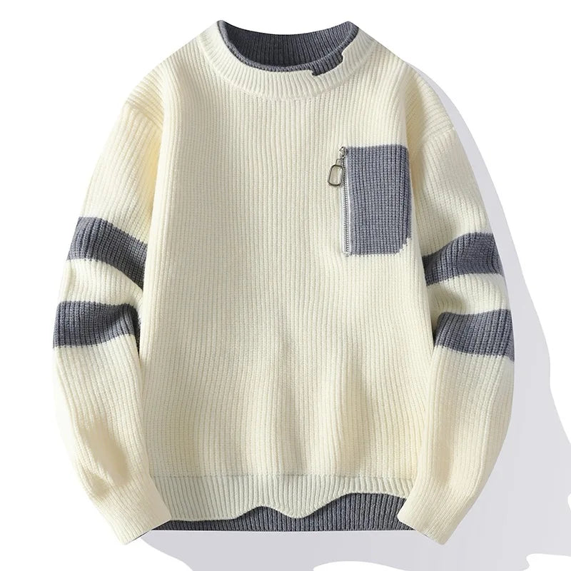 Maglione dal design curato