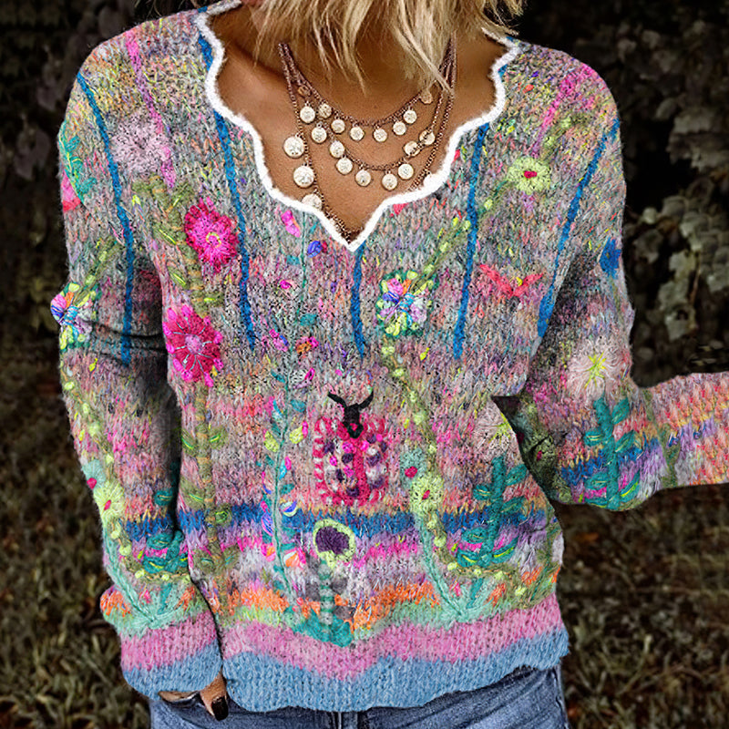 Maglione dal design raffinato