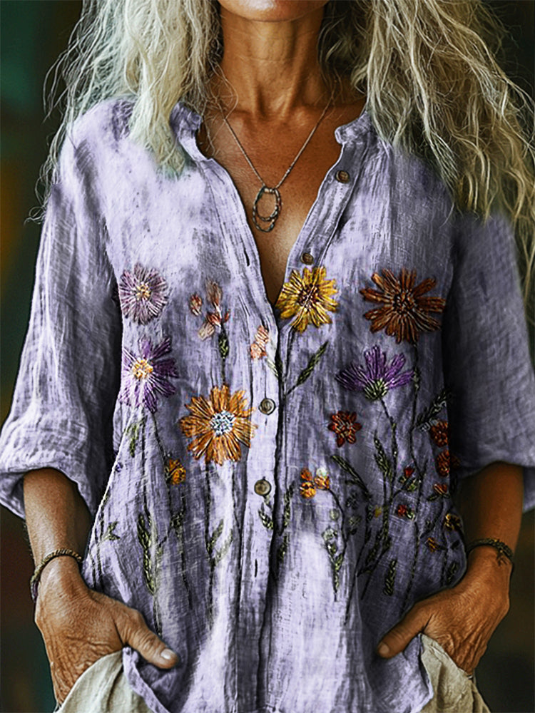 Camicia in stile vintage senza tempo