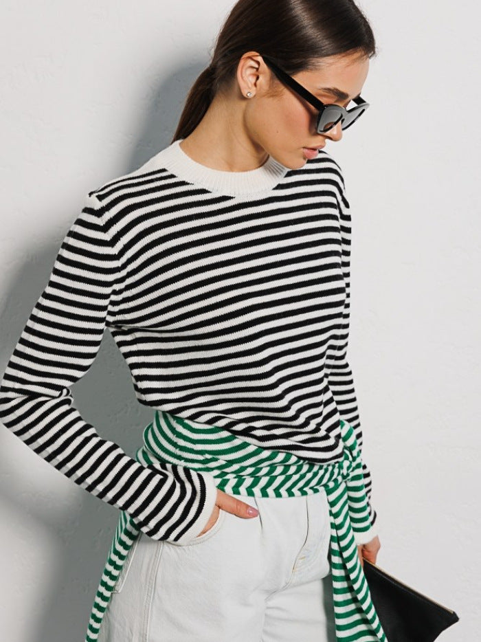 Maglione dal design curato