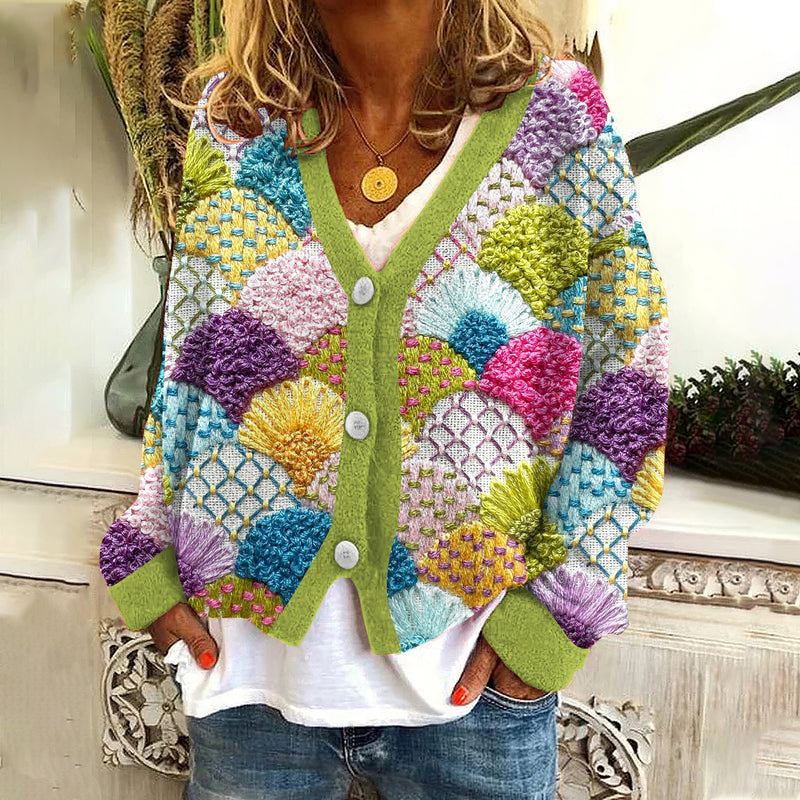 Cardigan dal design raffinato