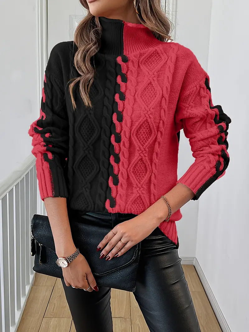 Maglione dal design curato