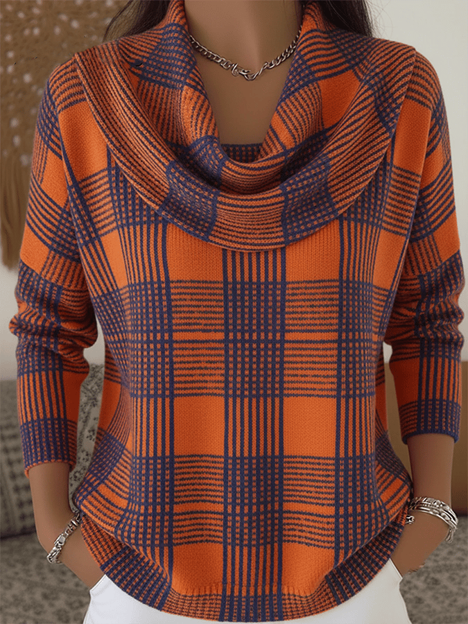 Maglione dal design curato