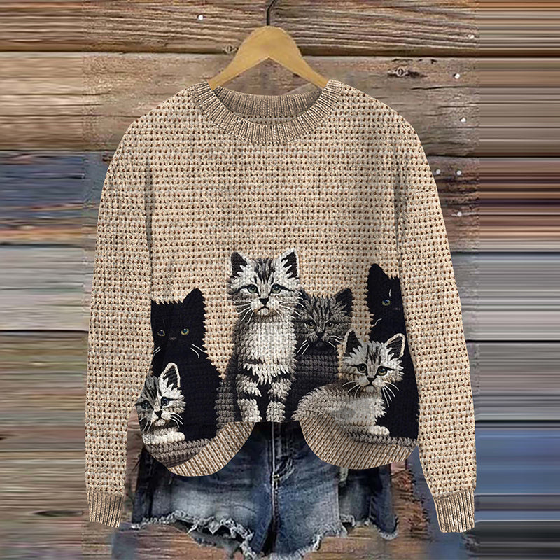 Maglione in stile vintage senza tempo