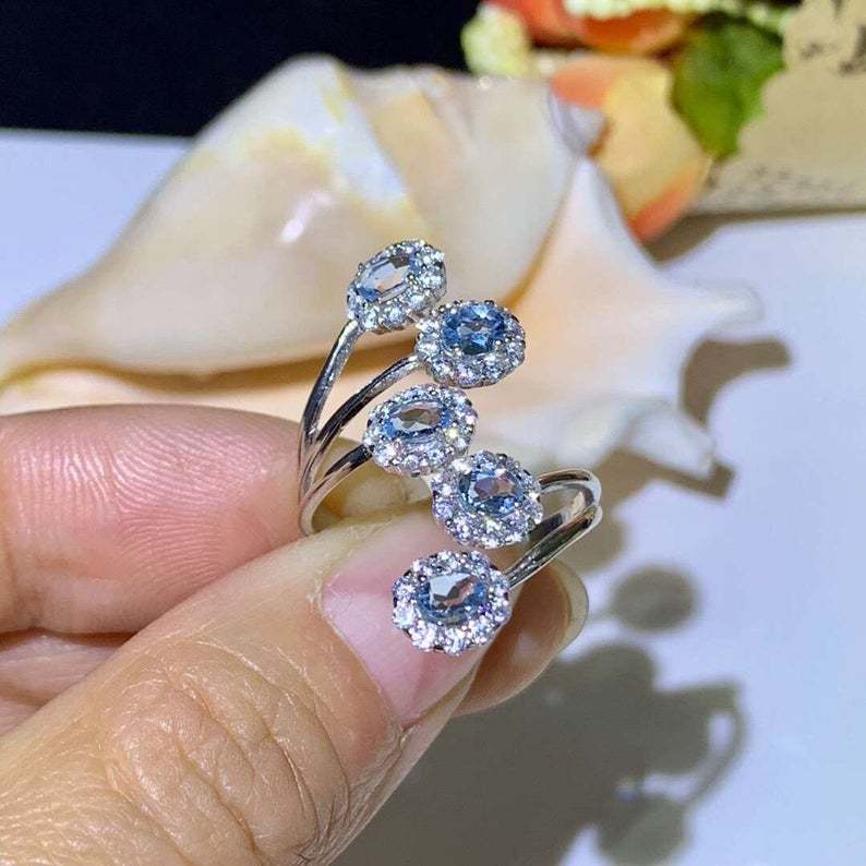 Anello artigianale delicato