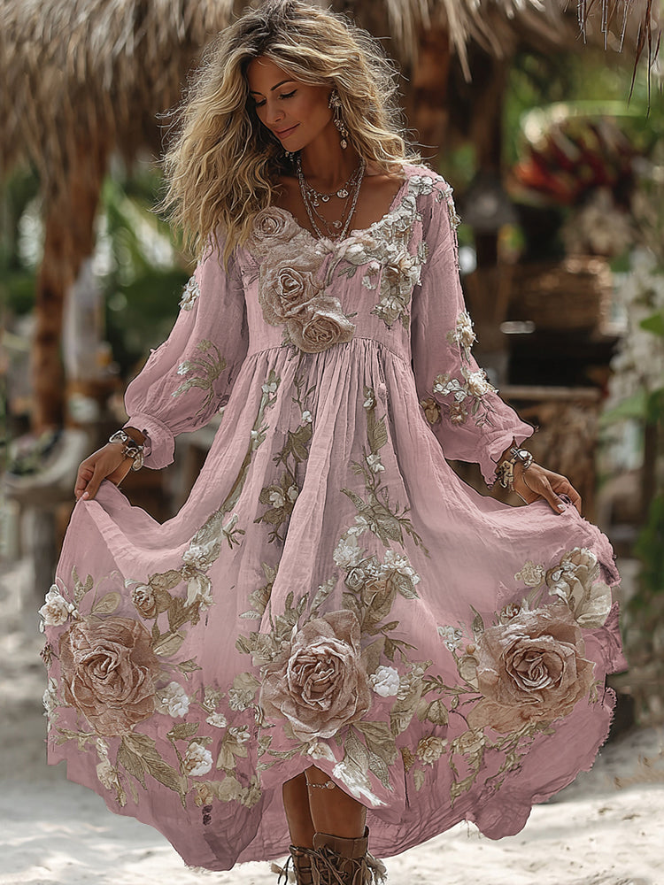 Vestito dal design curato