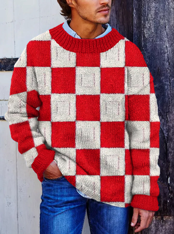 Maglione dal design curato