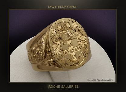 Oro Anello romantico per momenti speciali