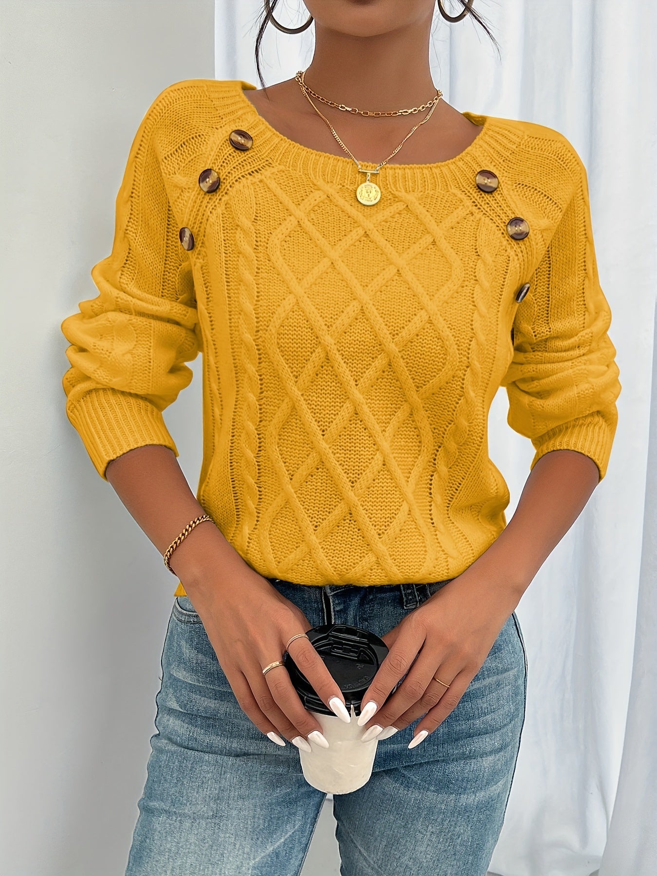 Maglione dal design classico