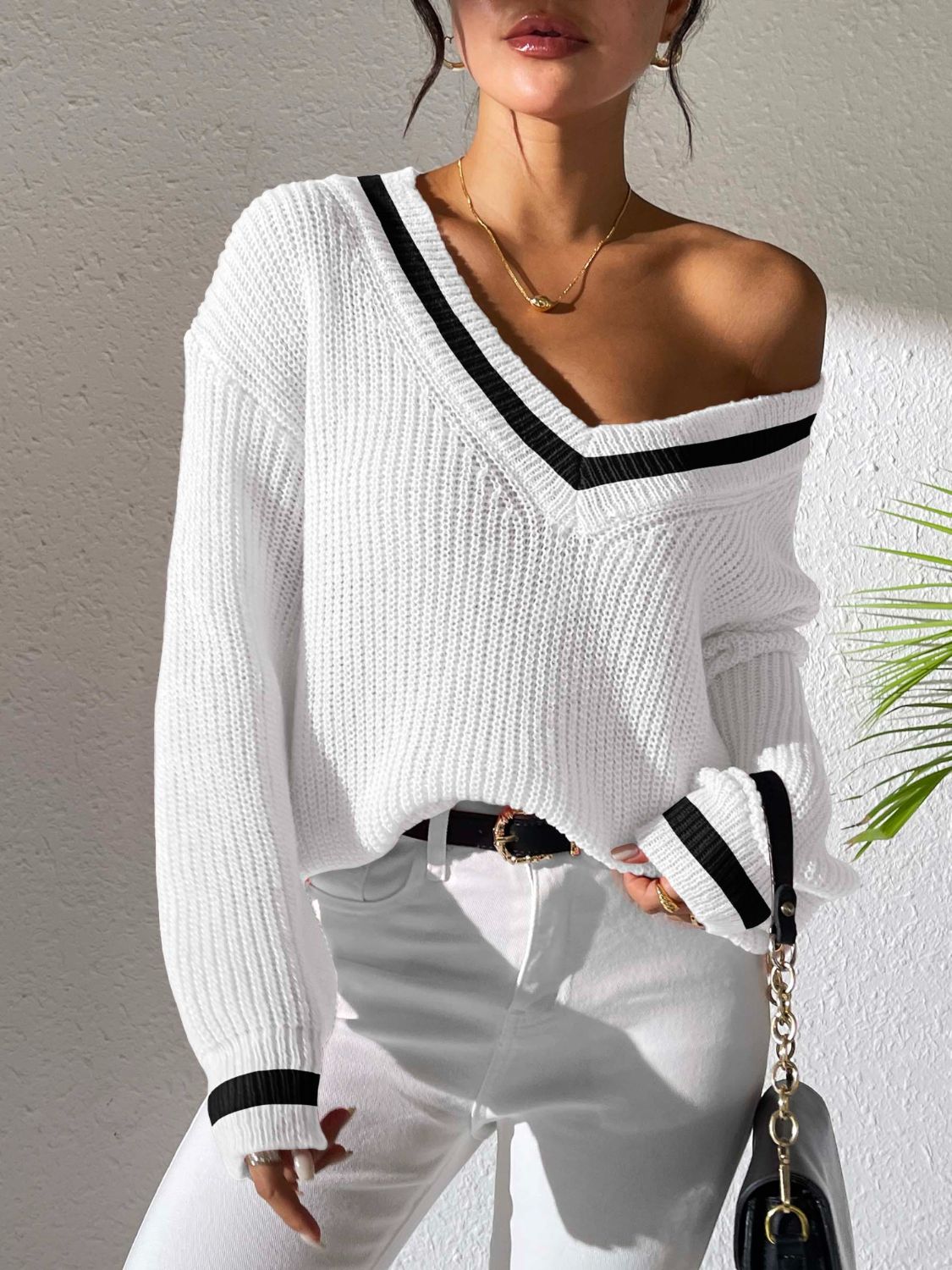 Maglione dal design classico