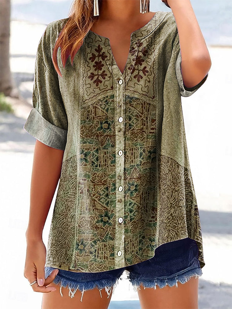 Camicia dal design curato