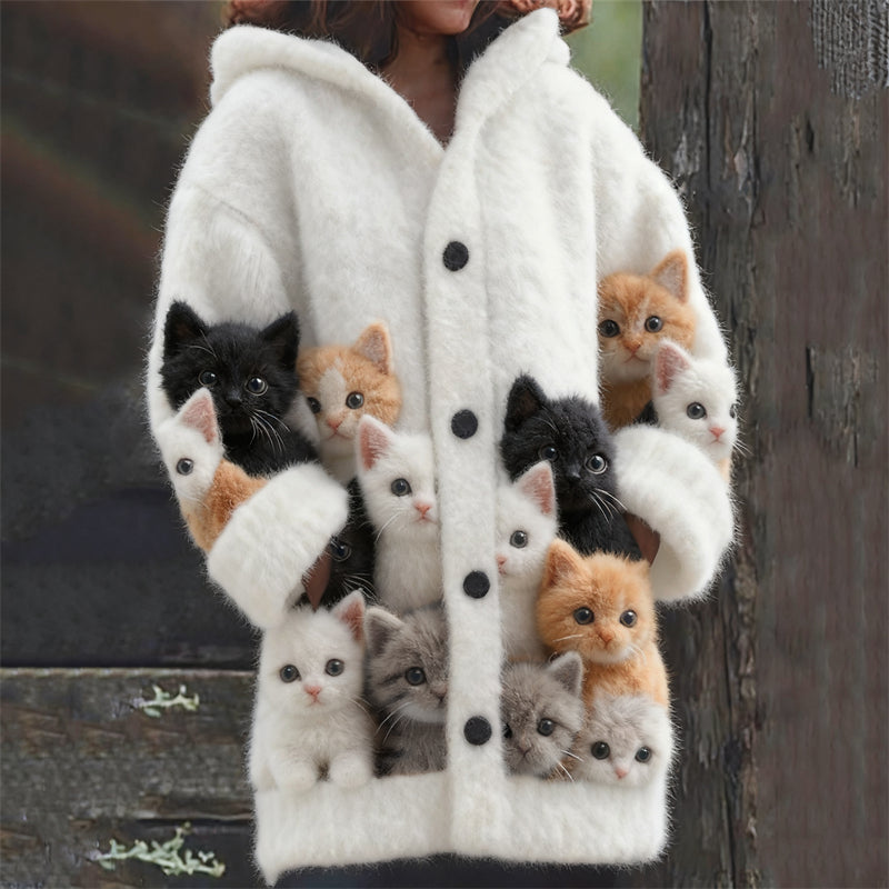 Cardigan dal design curato