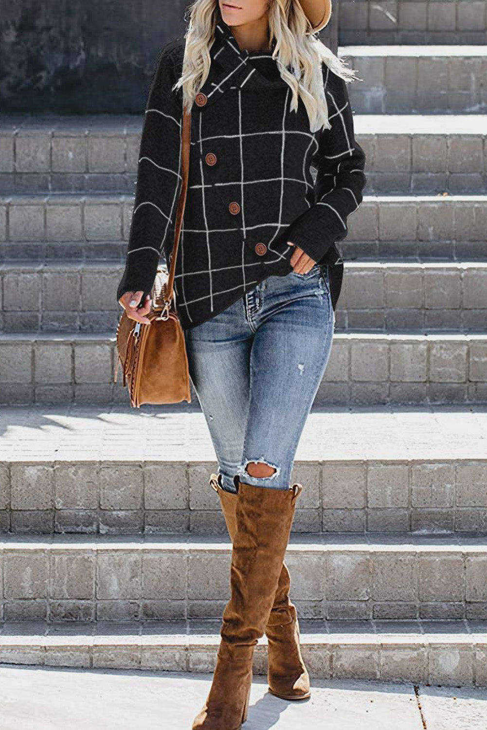 Maglione in stile vintage senza tempo