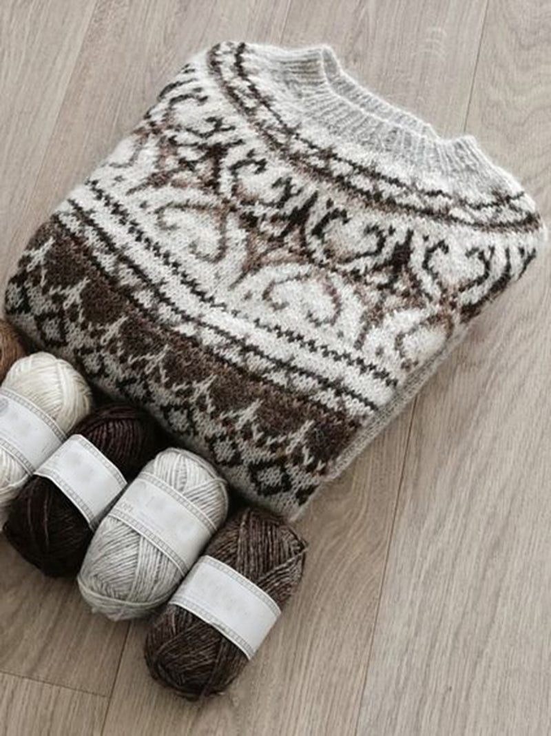 Maglione ispirato al vintage