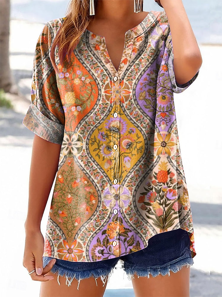 Camicia dal design curato