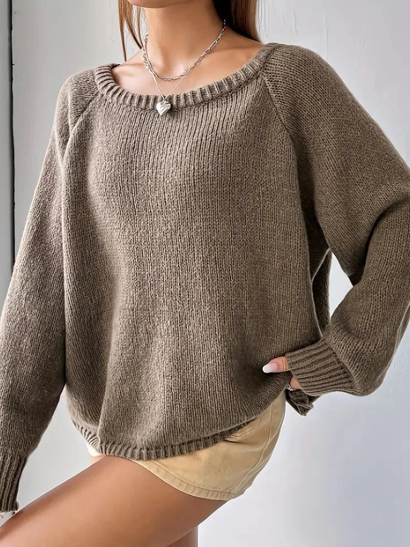 Maglione dal design curato