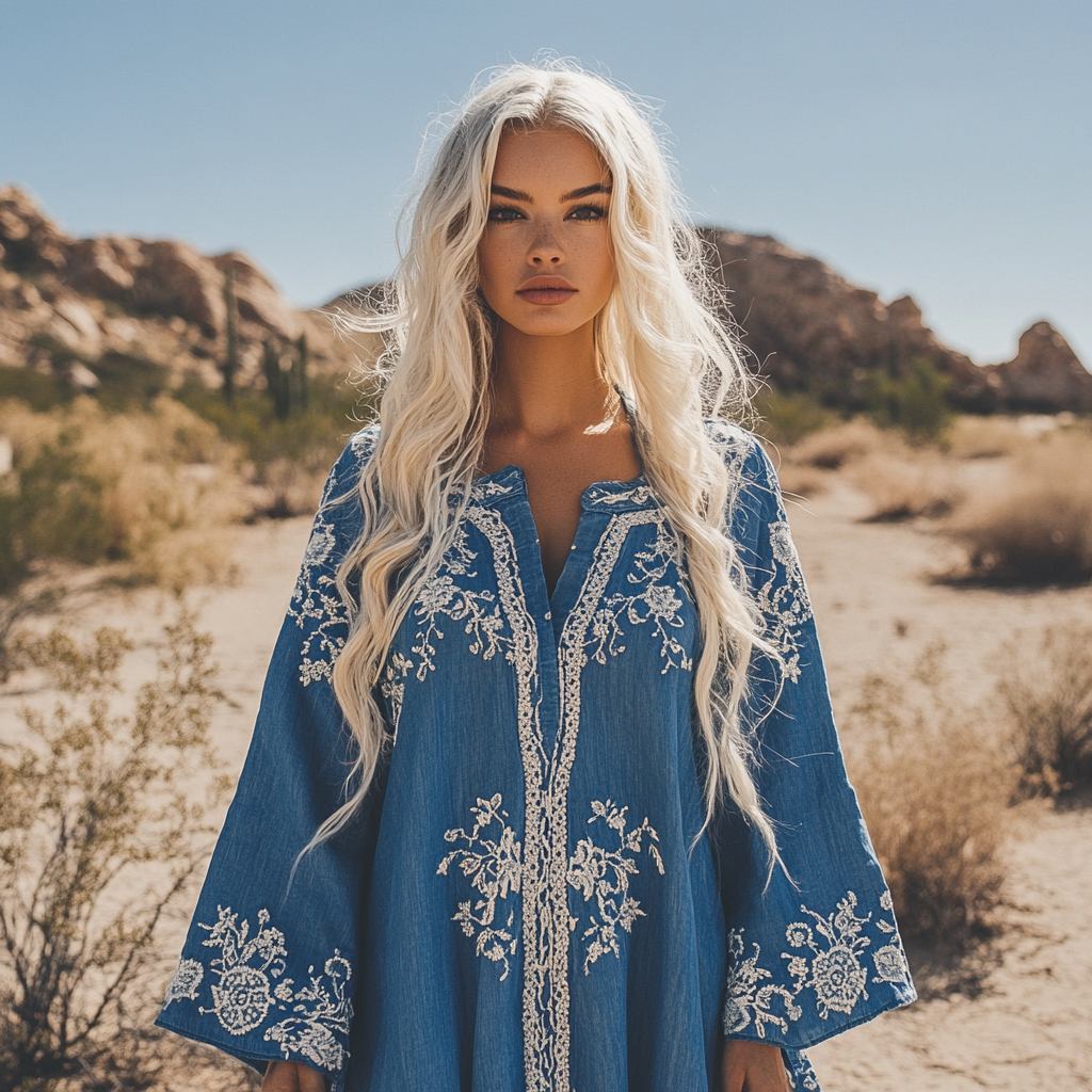 Women's Vintage Floral Print Comfortable Cotton And Linen Shirt artswardrobe