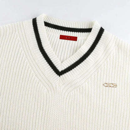 LP | MW - Maglia elegante con scollo a V