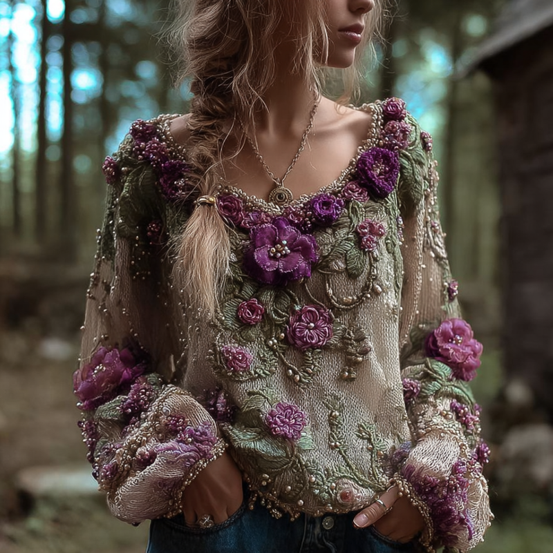 Maglione dal design raffinato
