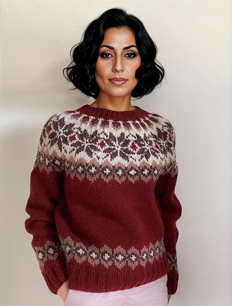 Maglione dal design classico