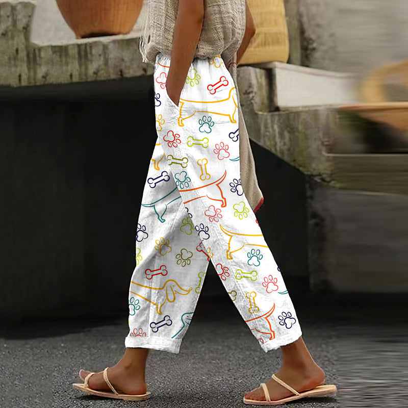 Pantaloni dal design curato