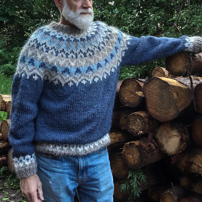 Maglione in stile vintage senza tempo