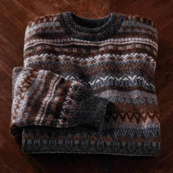Maglione ispirato al vintage