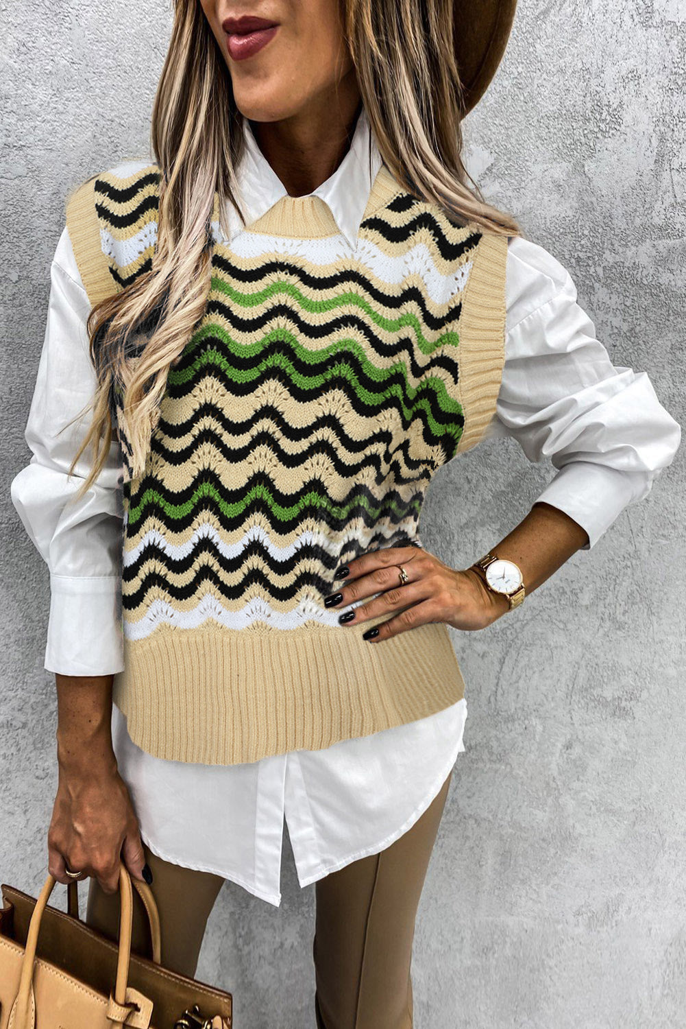Maglione in stile vintage senza tempo