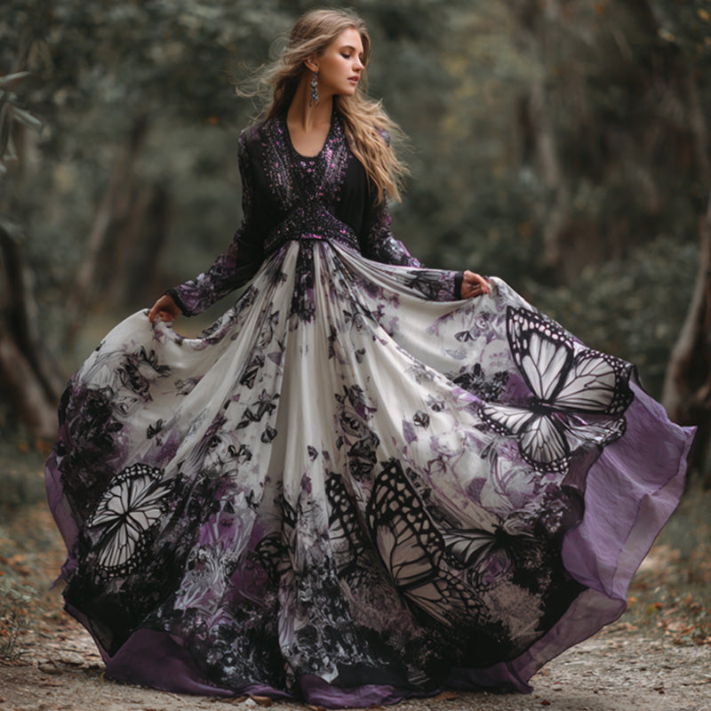 Vestito dal design curato