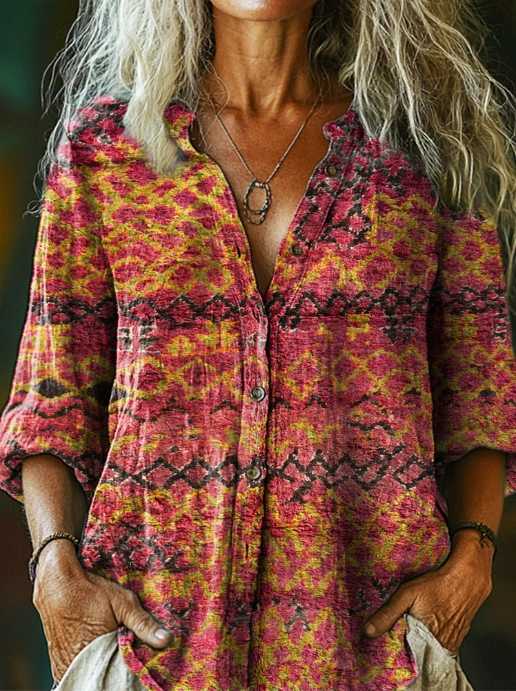 Camicia dal design curato