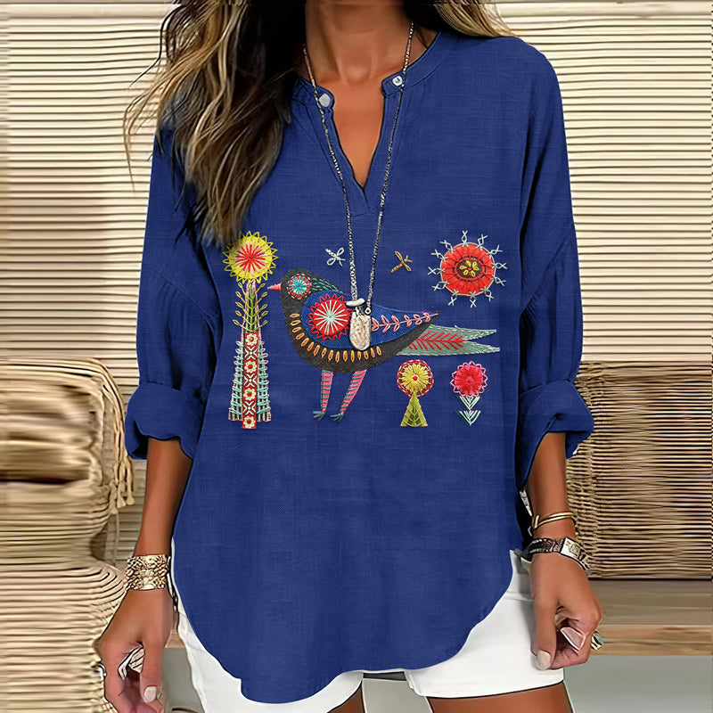 Camicia dal design curato