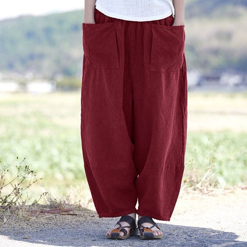 Pantaloni dal design curato