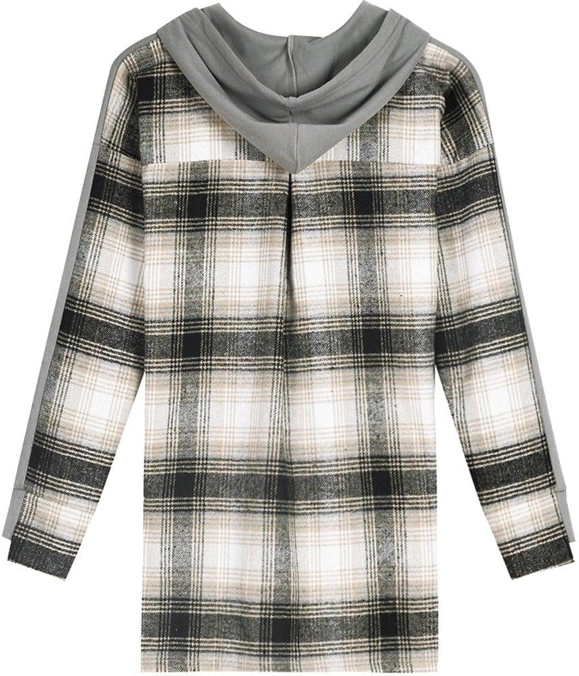 LP | Confortevole felpa patchwork a maniche lunghe