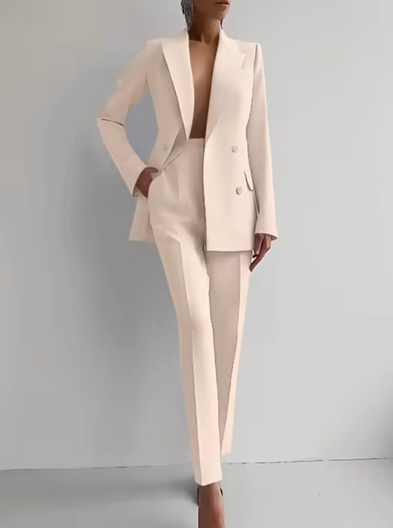 LP | Set di blazer e pantaloni a pieghe