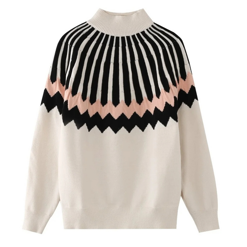 Maglione dal design curato