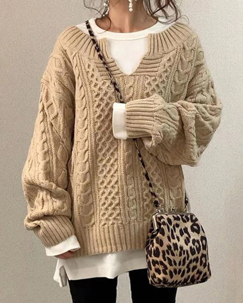 Maglione dal design raffinato