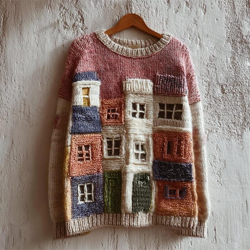 Suéter de estilo vintage atemporal