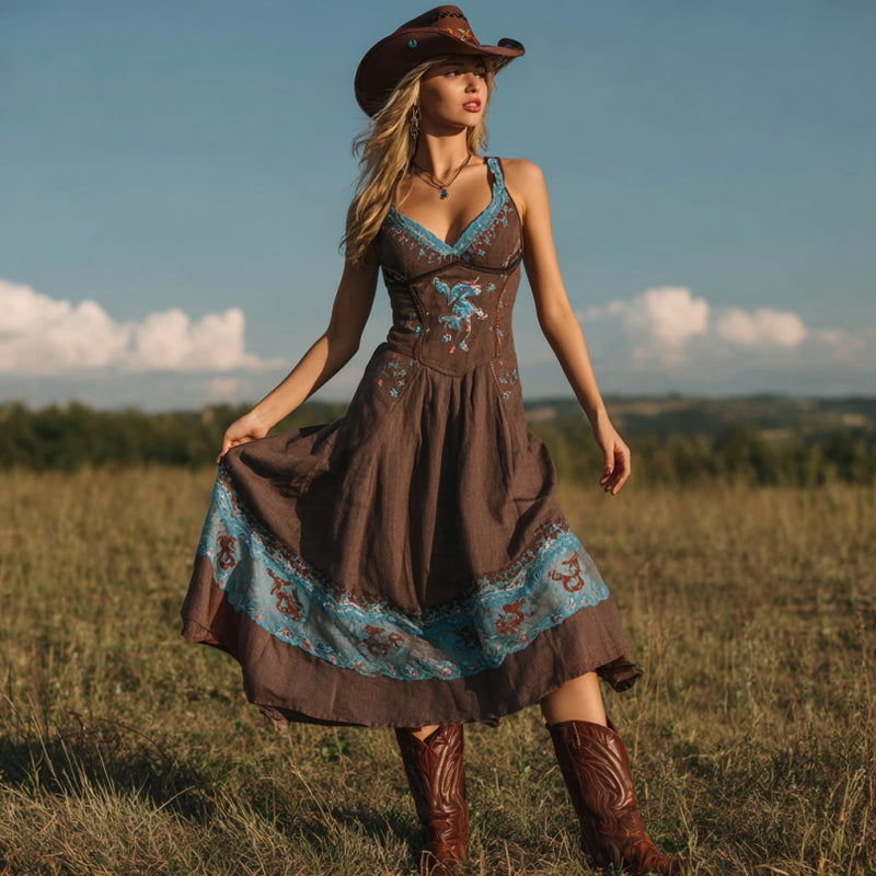 Vestito ispirato al vintage