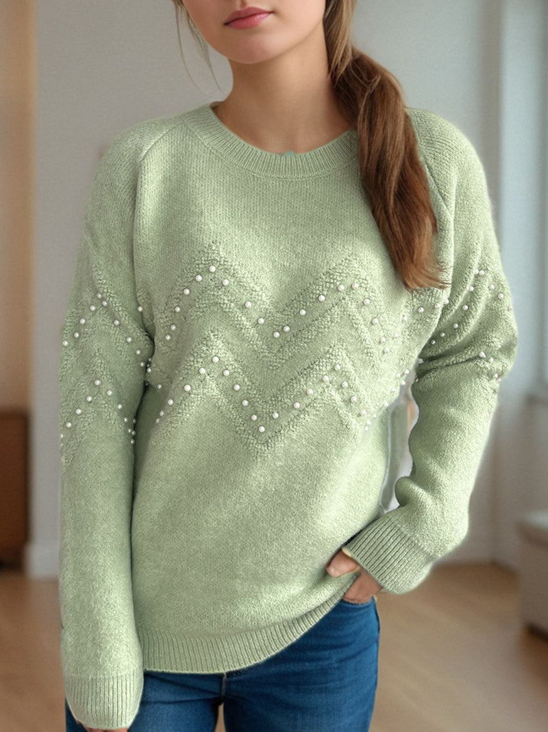 Maglione dal design curato