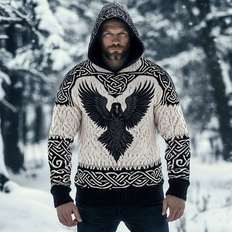 Maglione dal design curato