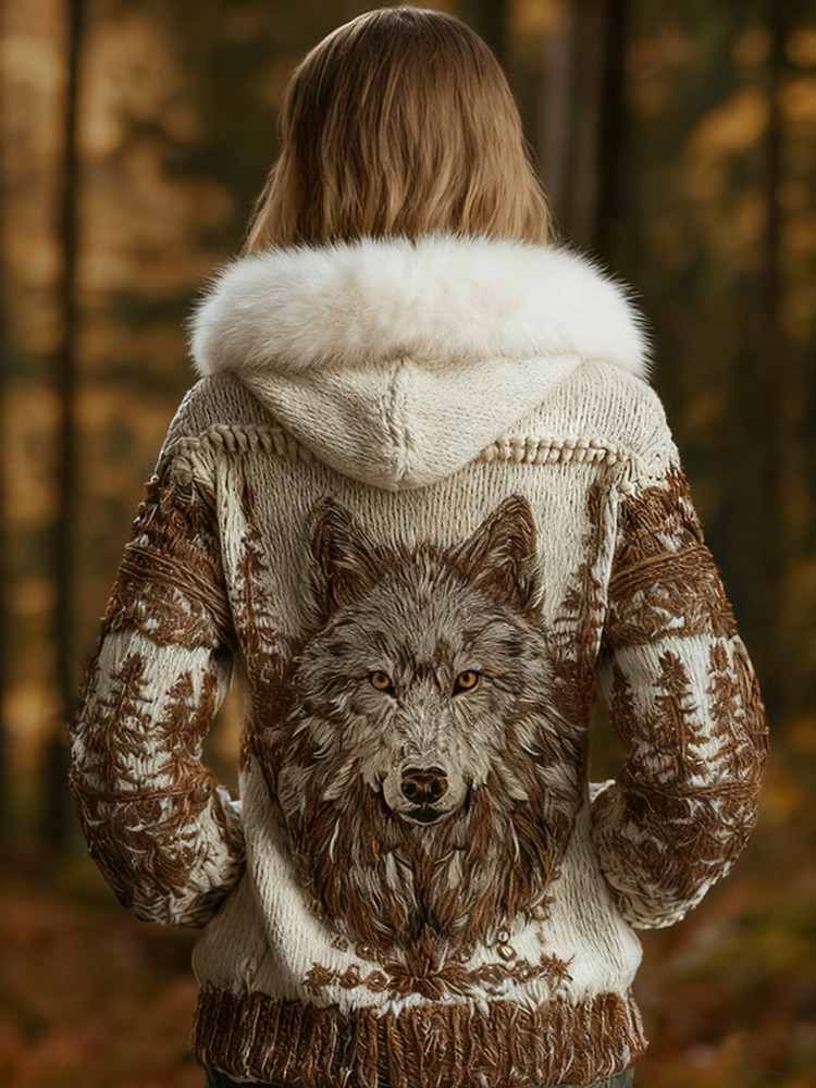 Maglione dal design curato
