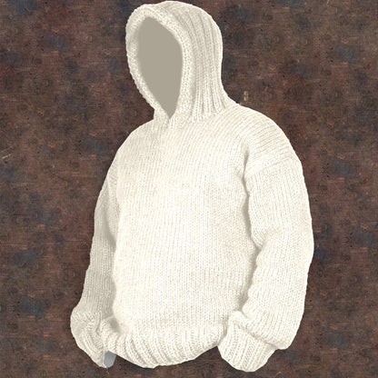Vintage Cable Knit Basic Hooded Sweater elevenforest