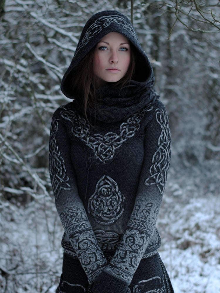Maglione dal design curato