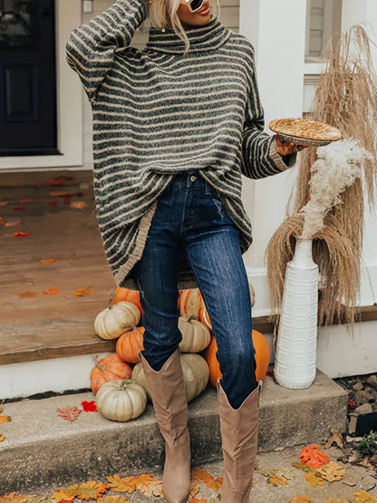 Maglione dal design curato