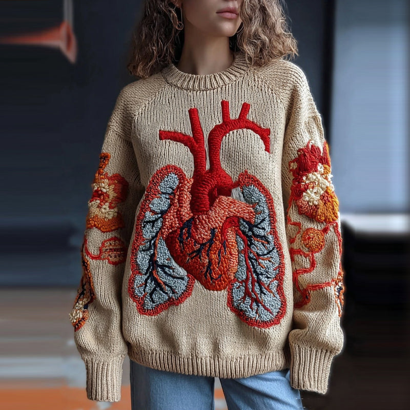 Maglione in stile vintage senza tempo