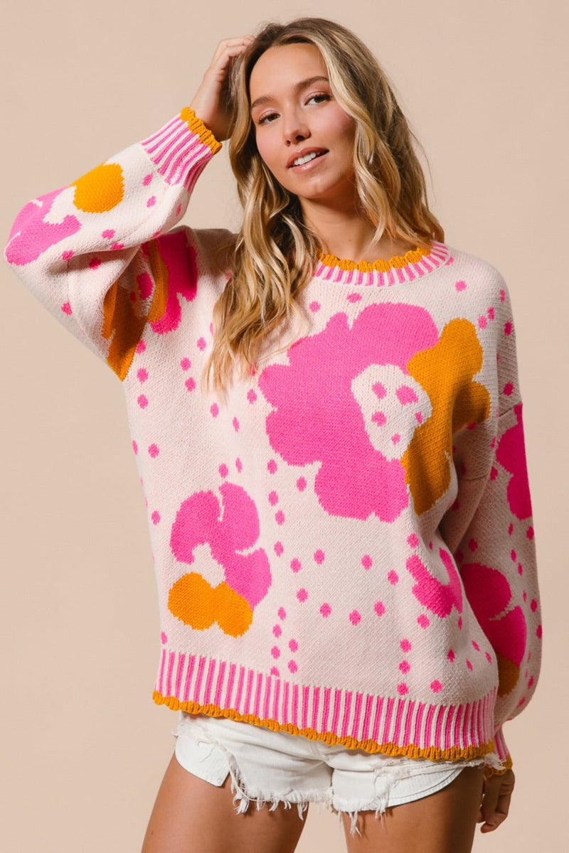 Maglione in stile vintage senza tempo